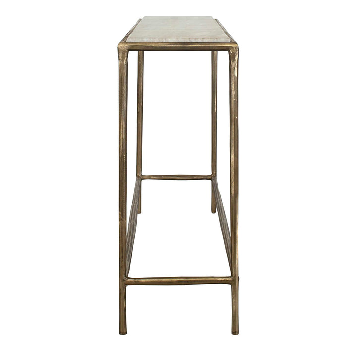 Minerva Marble Top Console Table