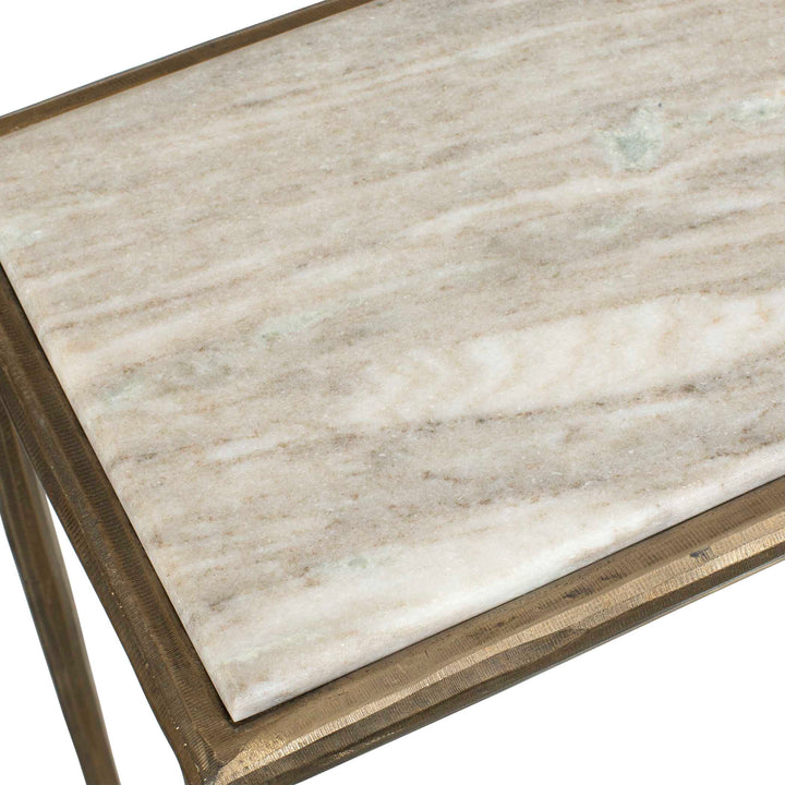 Minerva Marble Top Console Table