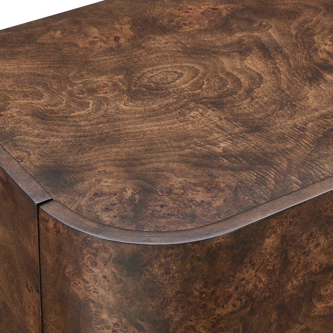 Melbourne Mappa Burl 4 Door Cabinet