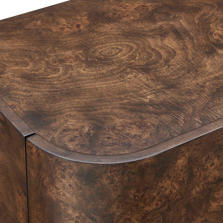 Melbourne Mappa Burl 4 Door Cabinet