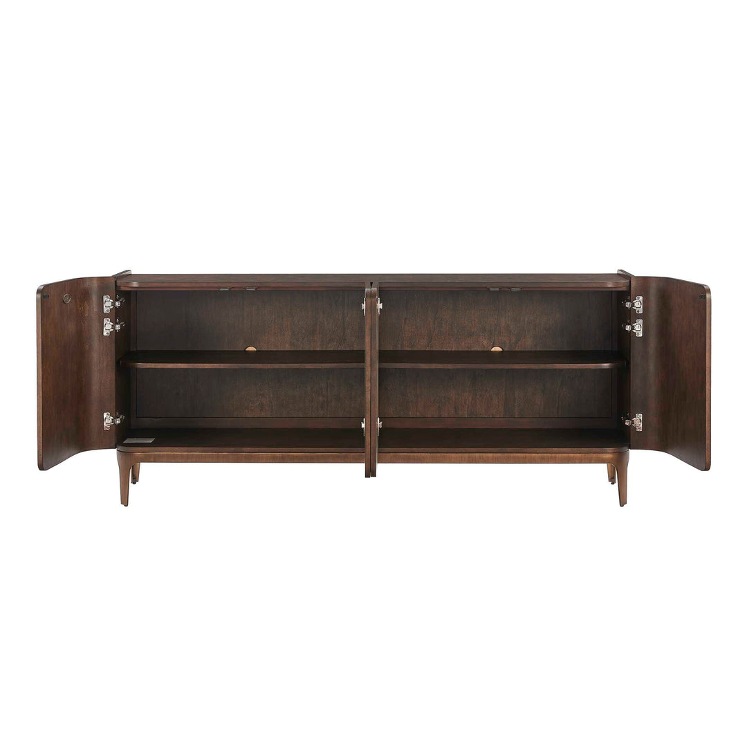 Melbourne Mappa Burl 4 Door Cabinet