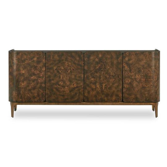 Melbourne Mappa Burl 4 Door Cabinet
