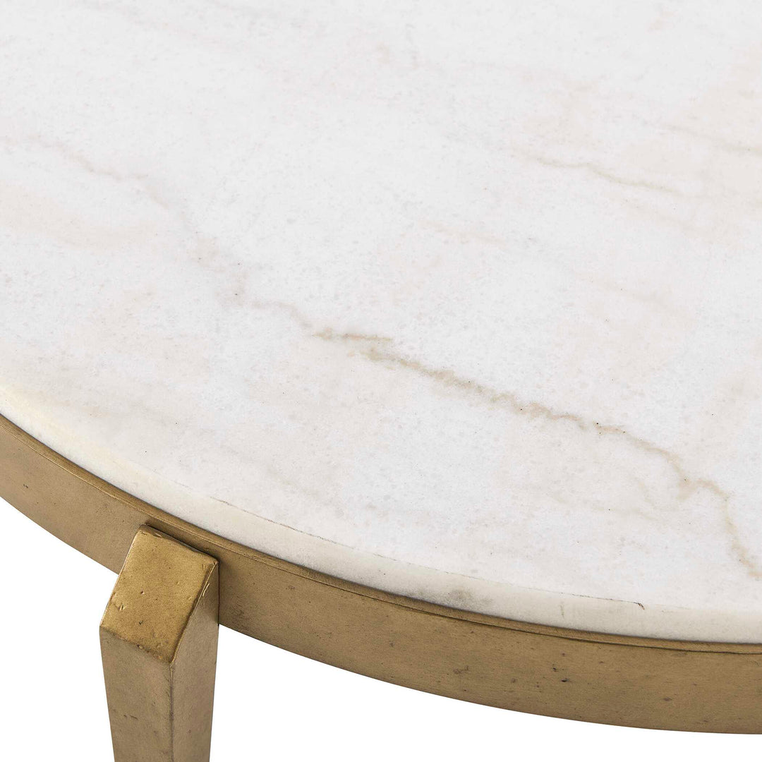Tylan Round Marble Coffee Table