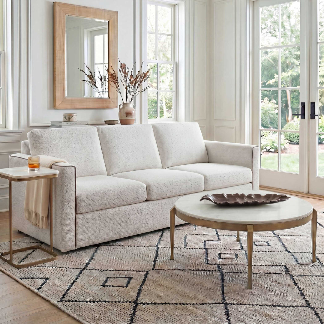 Tylan Round Marble Coffee Table