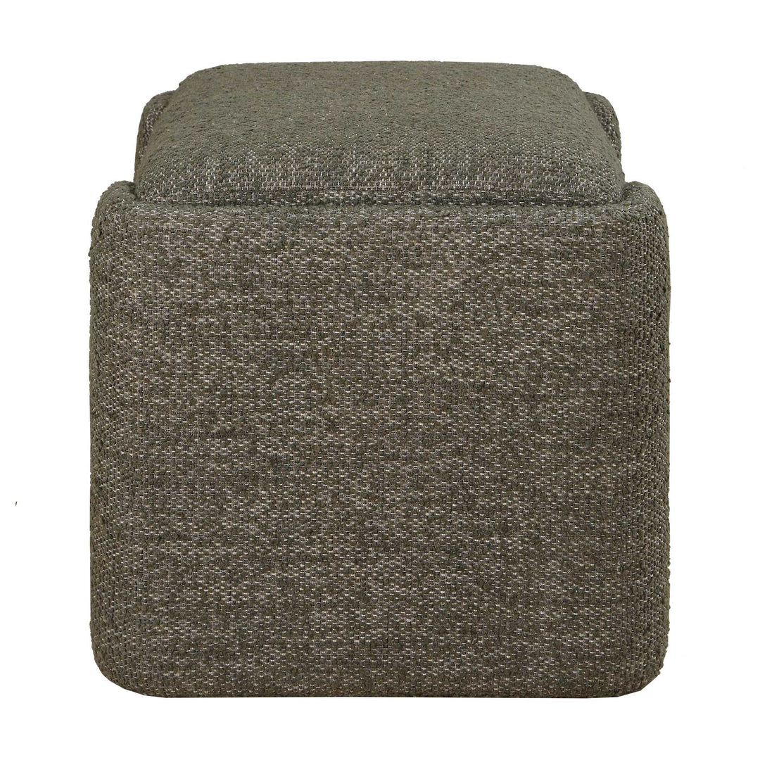 Angus Green Boucle Small Bench