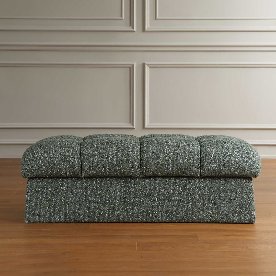 Harlem Moss Green/ Lake Blue Bench