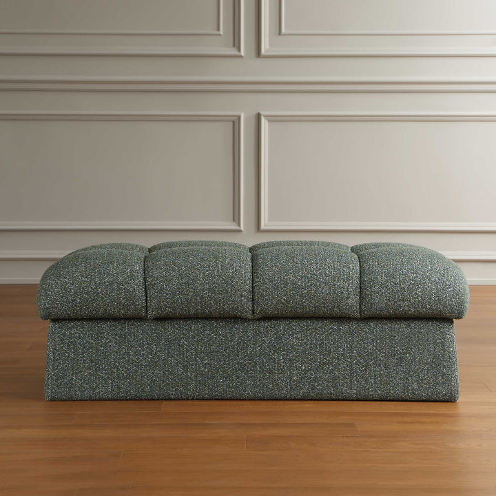 Harlem Moss Green/ Lake Blue Bench