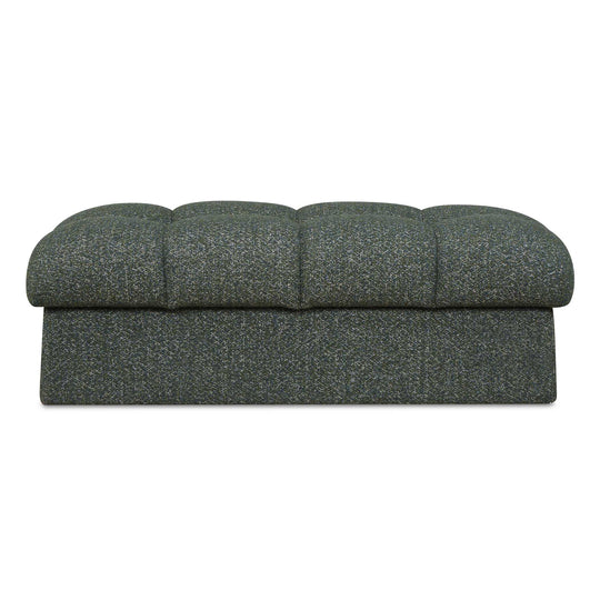 Harlem Moss Green/ Lake Blue Bench
