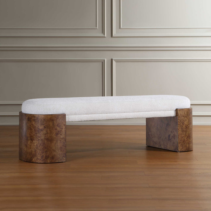 Thorian Off-White Bench