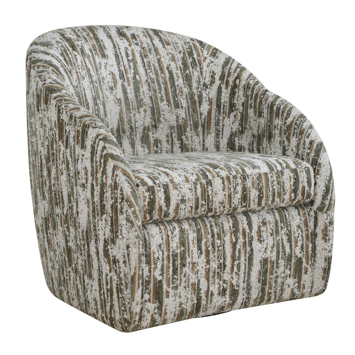 Mari Boucle Swivel Chair