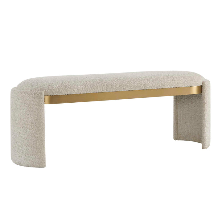 Serena Bone White Bench
