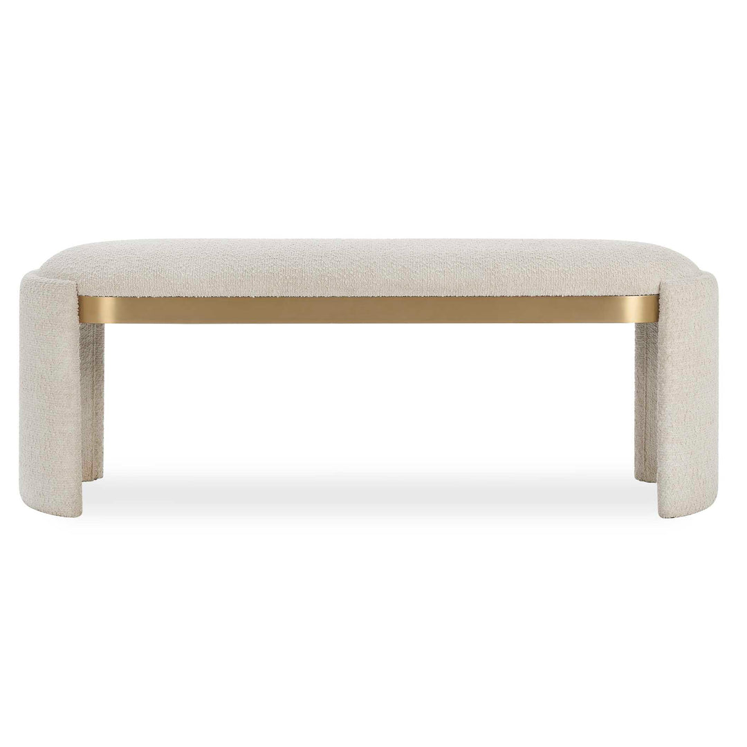 Serena Bone White Bench