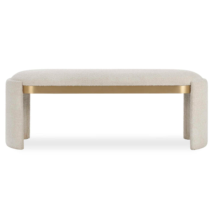 Serena Bone White Bench