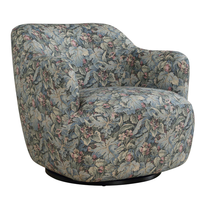 Ansel Tapestry Swivel Chair