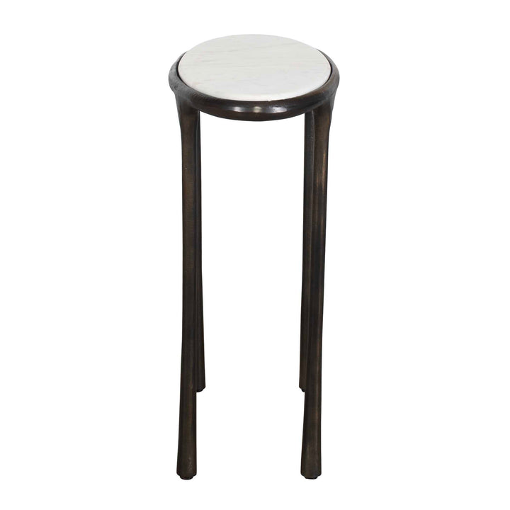 Ata Dark Bronze Accent Table
