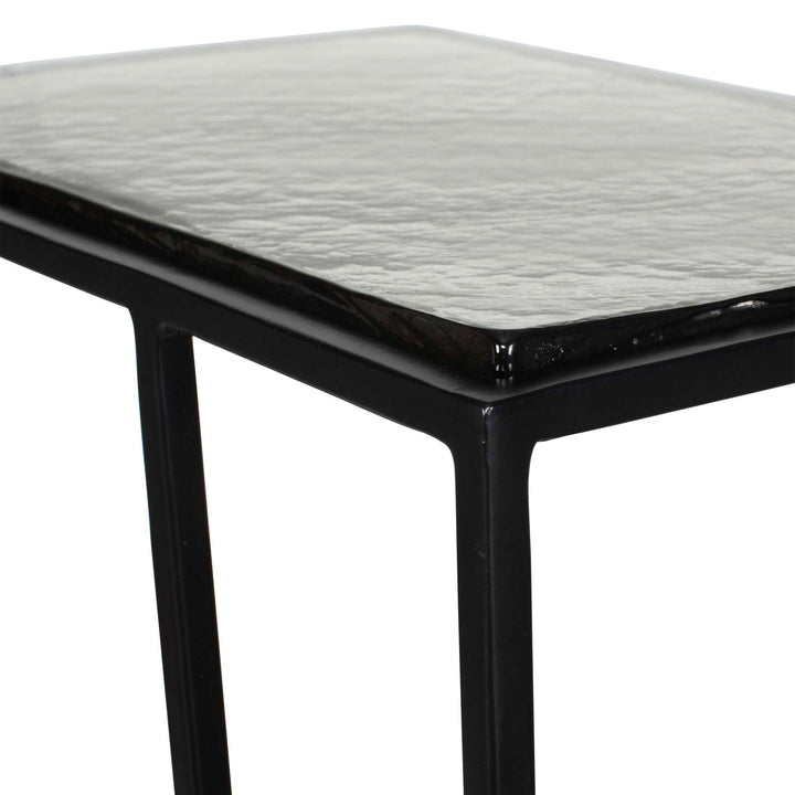 Mateo Glass Top Accent Table