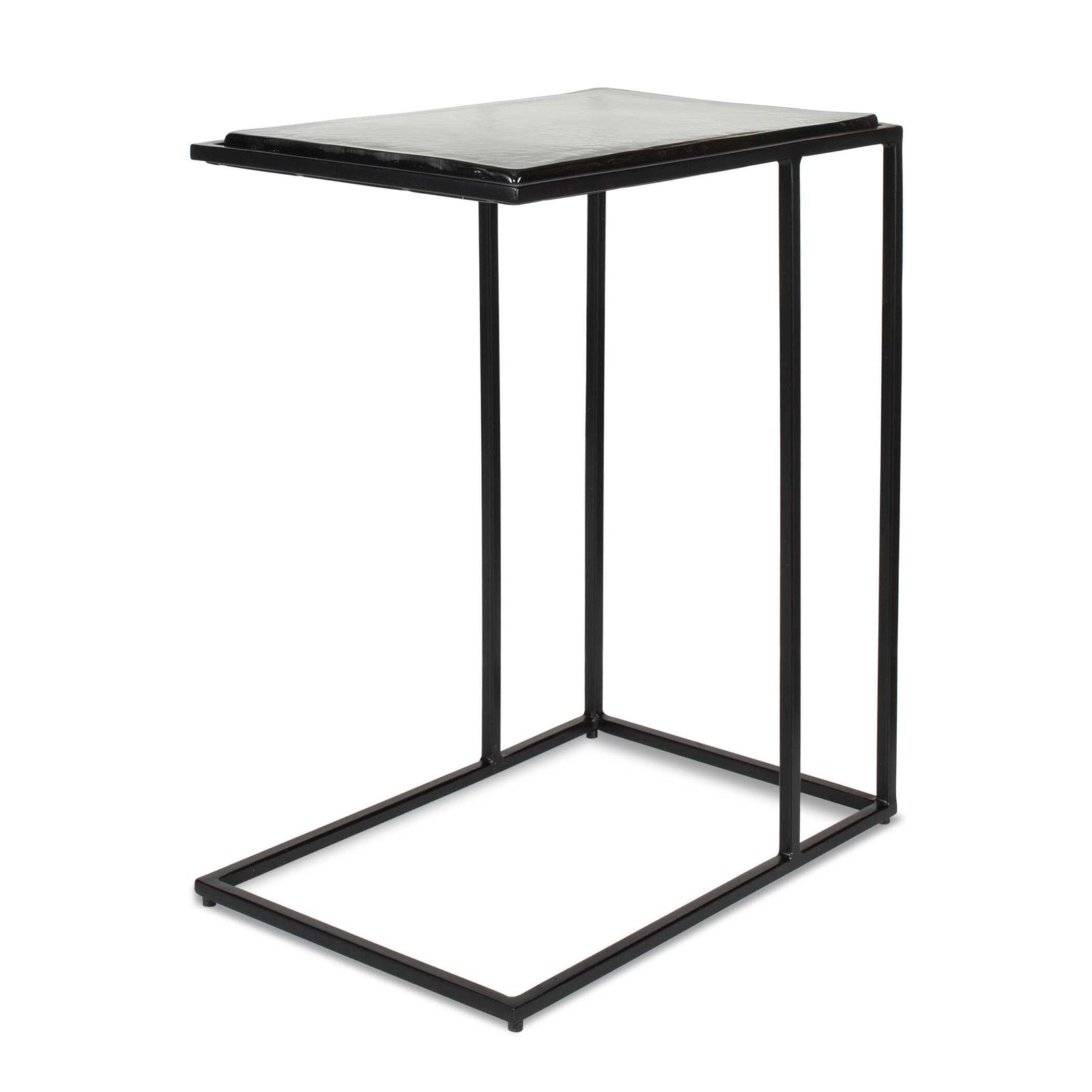 Mateo Glass Top Accent Table