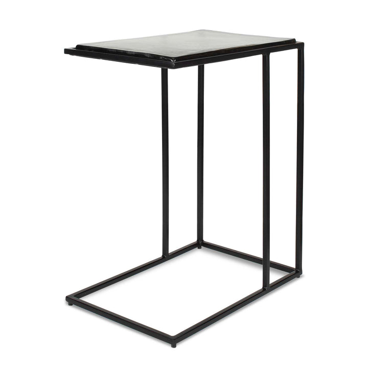 Mateo Glass Top Accent Table