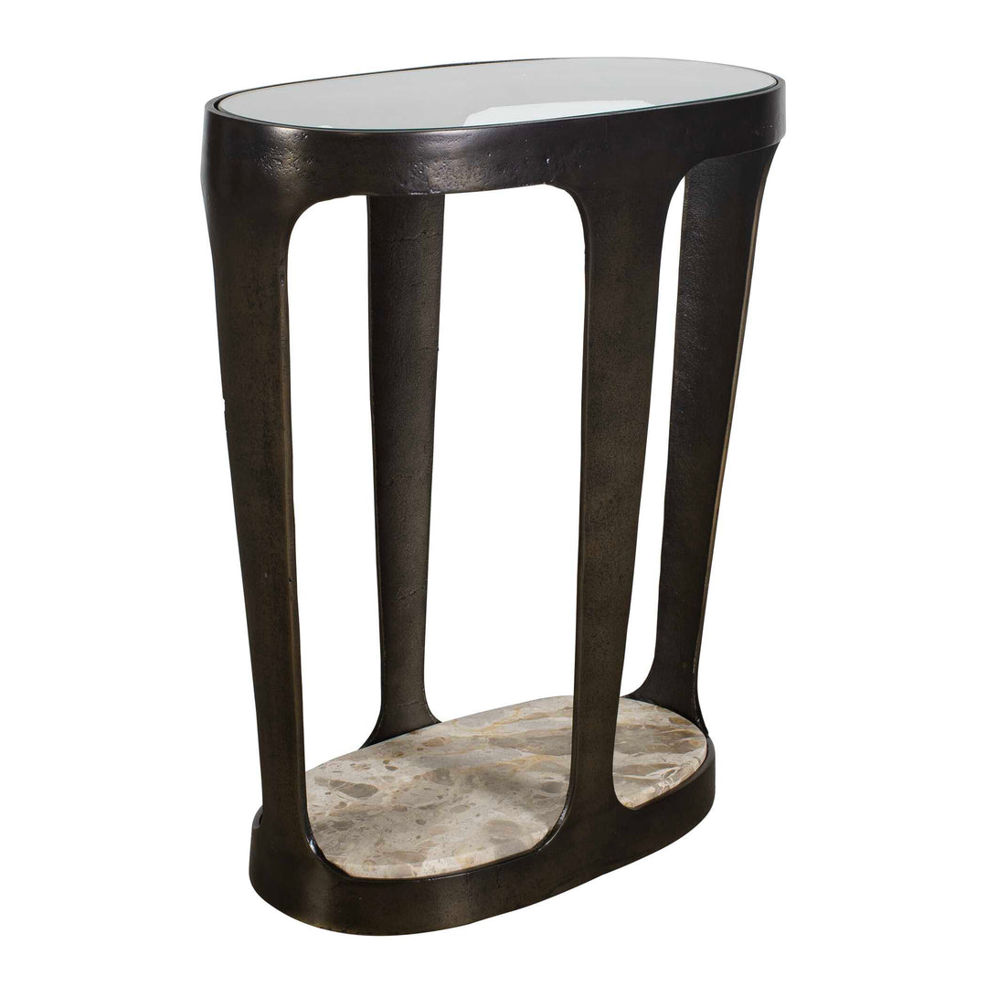 Coronado Dark Bronze Accent Table