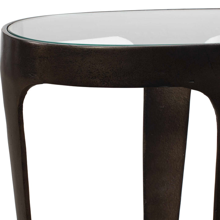 Coronado Dark Bronze Accent Table