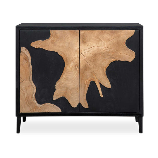 Andrei Teak Root 2 Door Cabinet