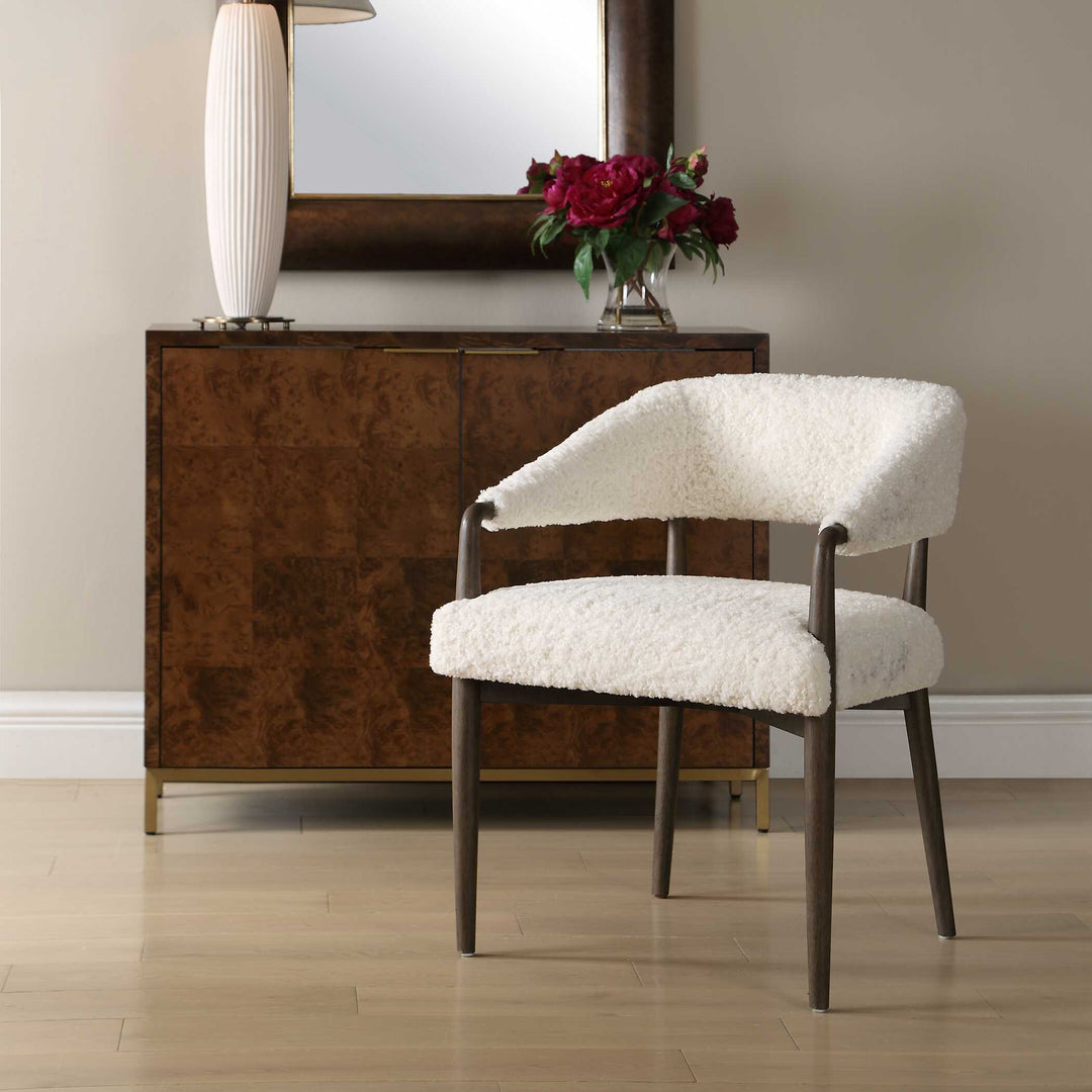 Austell Shearling Dining Chair