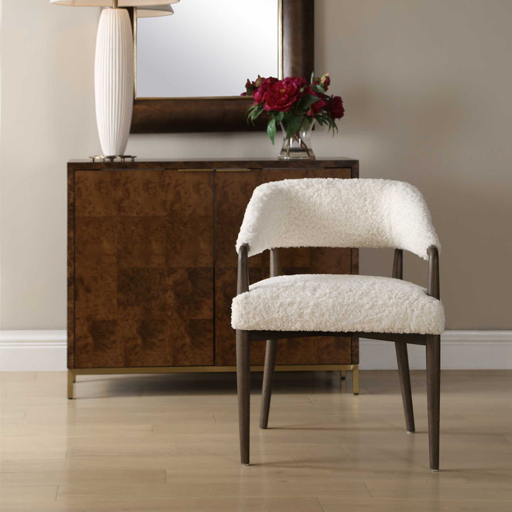 Austell Shearling Dining Chair