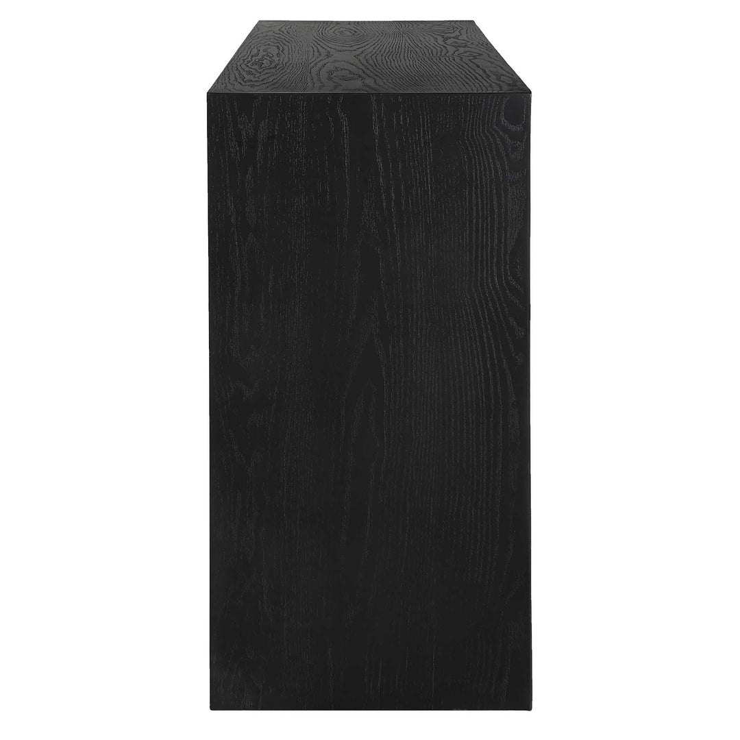 Williams Black 4 Door Cabinet