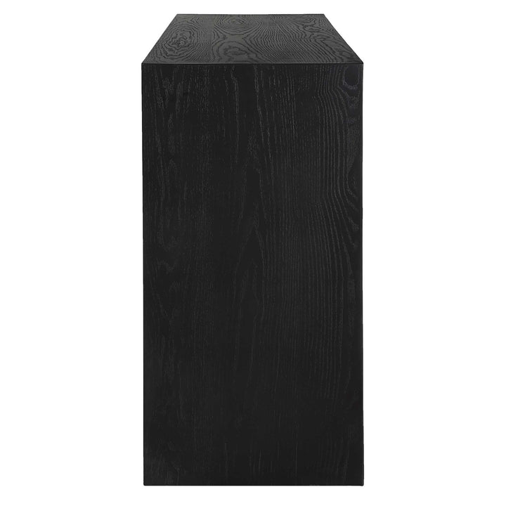 Williams Black 4 Door Cabinet
