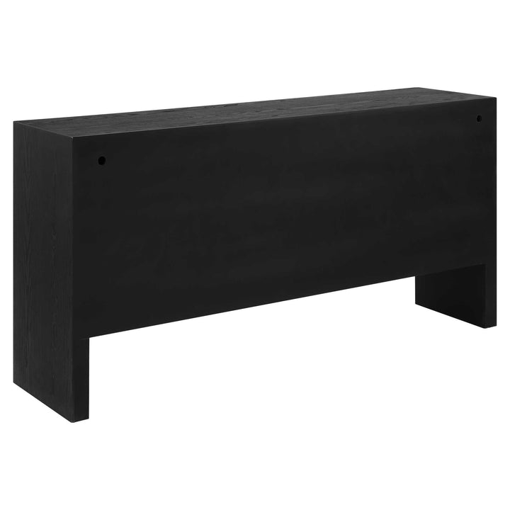 Williams Black 4 Door Cabinet