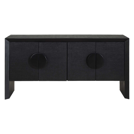 Williams Black 4 Door Cabinet