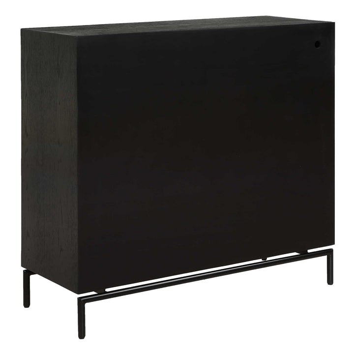 Briseis Black 2 Door Cabinet