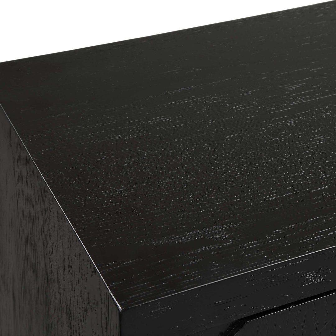 Briseis Black 2 Door Cabinet