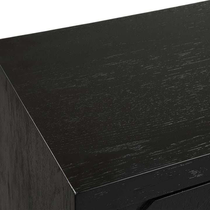 Briseis Black 2 Door Cabinet