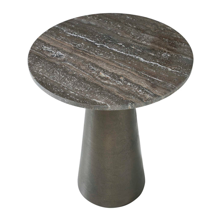 Midsummer Indoor-Outdoor Bronze Accent Table