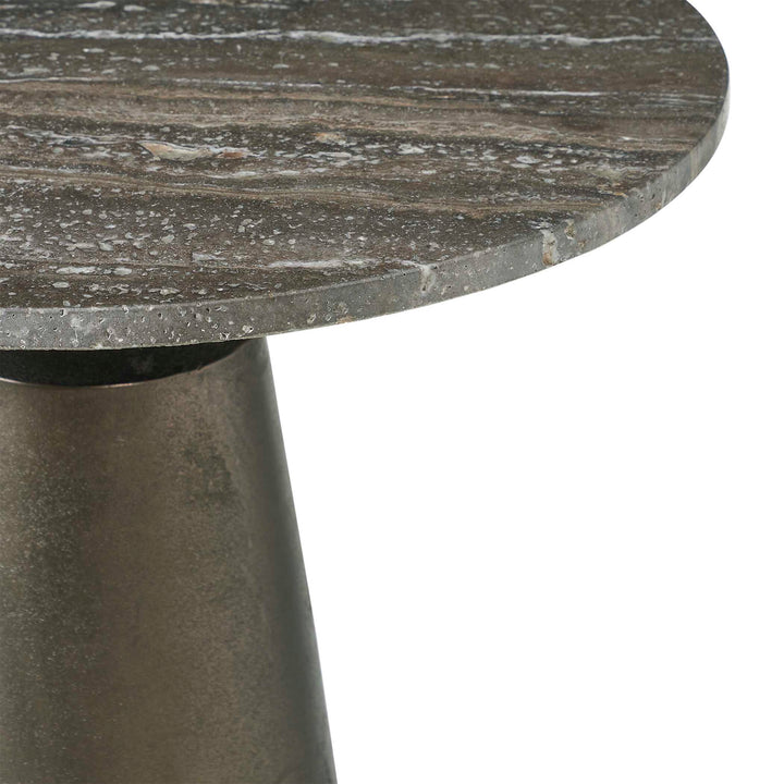 Midsummer Indoor-Outdoor Bronze Accent Table