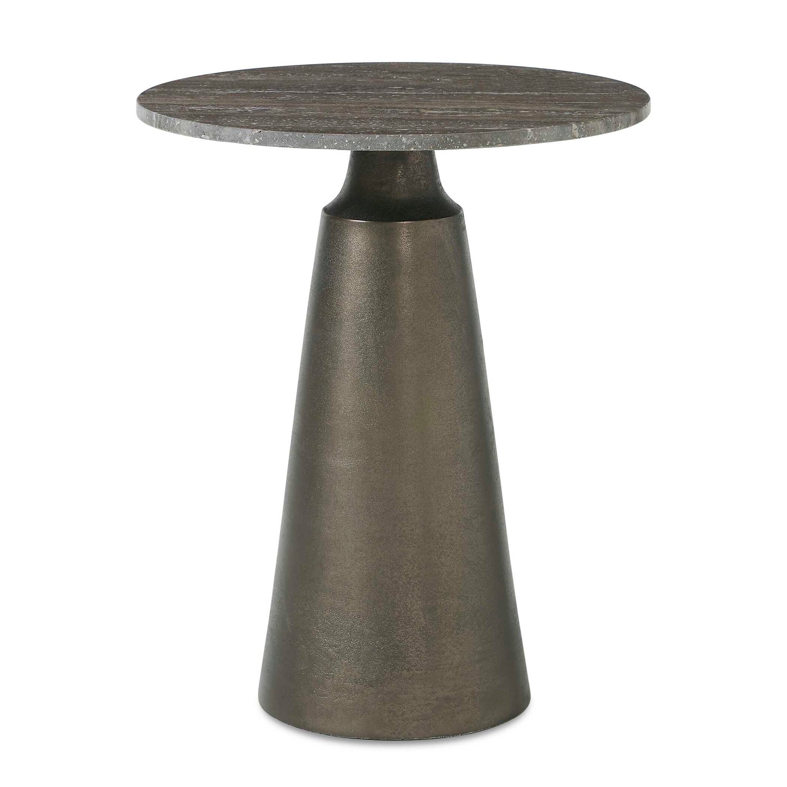 Midsummer Indoor-Outdoor Bronze Accent Table