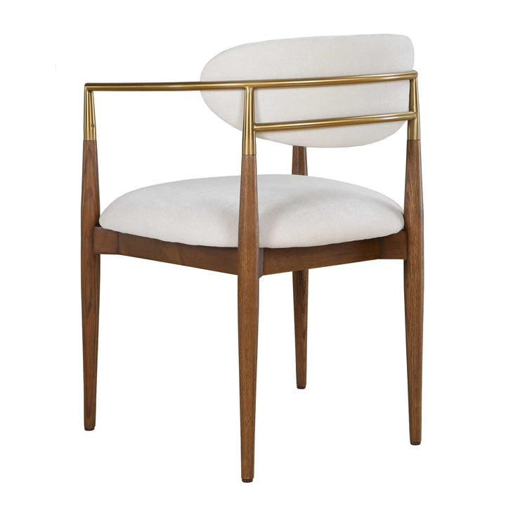 Moxie Walnut Dining Arm Chair
