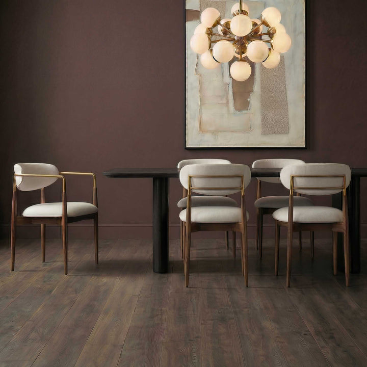 Moxie Walnut Dining Arm Chair