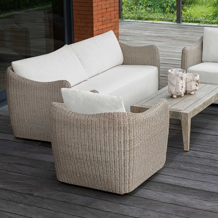 Sunset Wicker Outdoor Sofa
