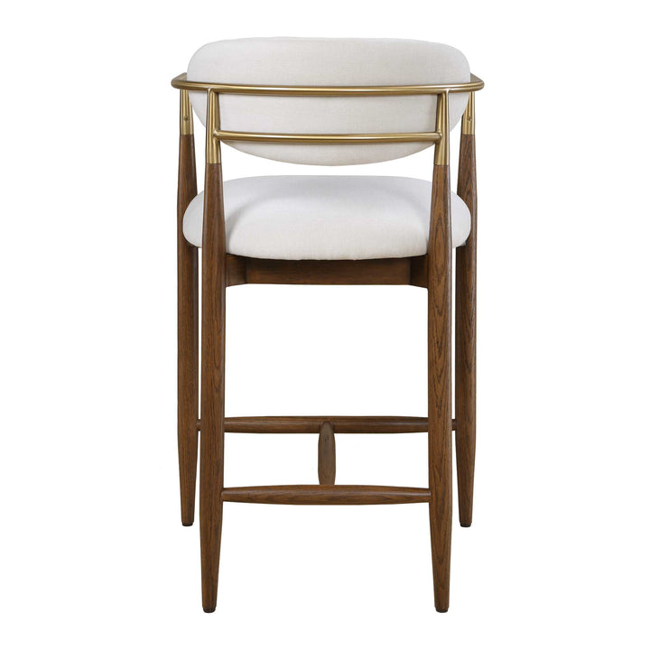 Moxie Walnut Counter Stool
