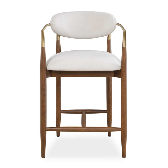 Moxie Walnut Counter Stool