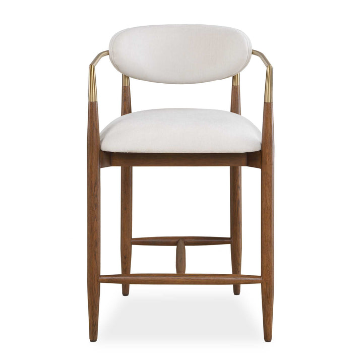 Moxie Walnut Counter Stool