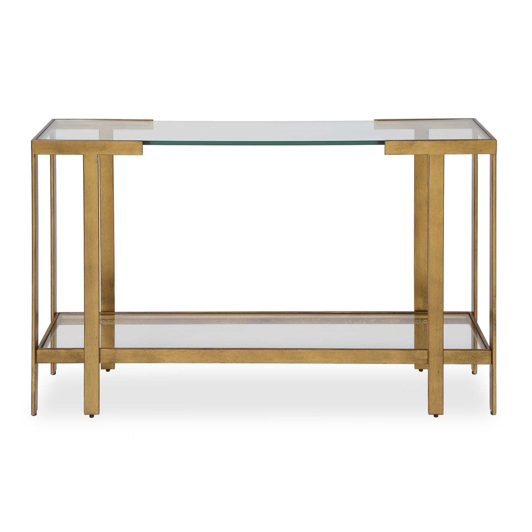 Kendrick Glass Console Table