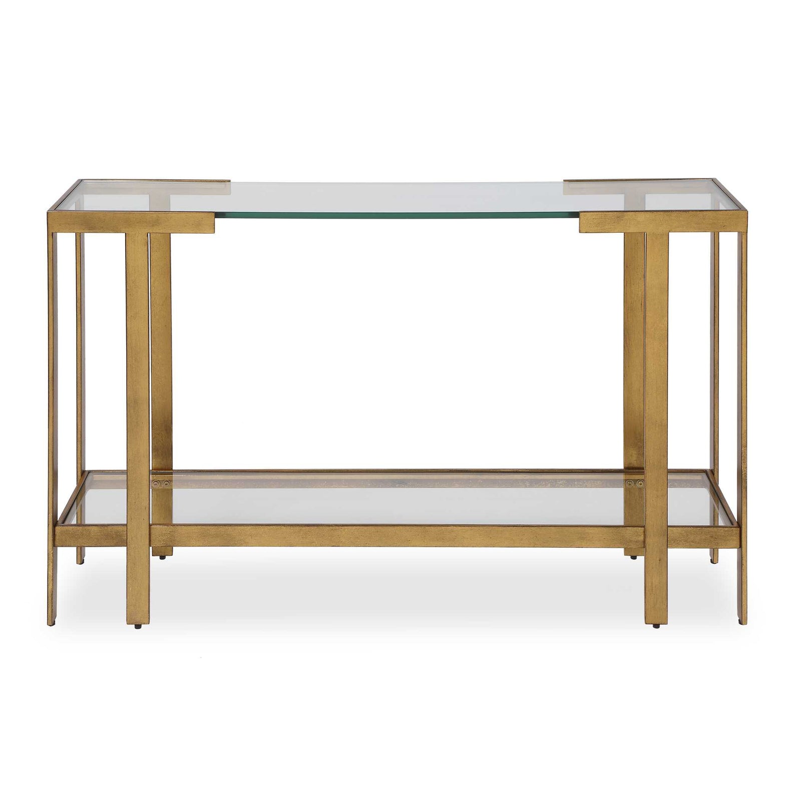 Kendrick Glass Console Table