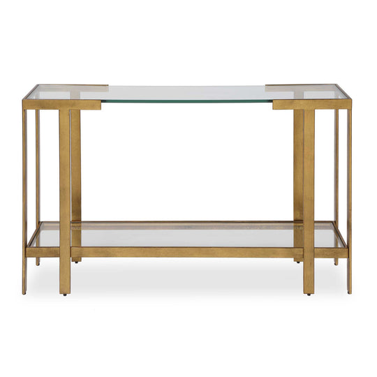 Kendrick Glass Console Table