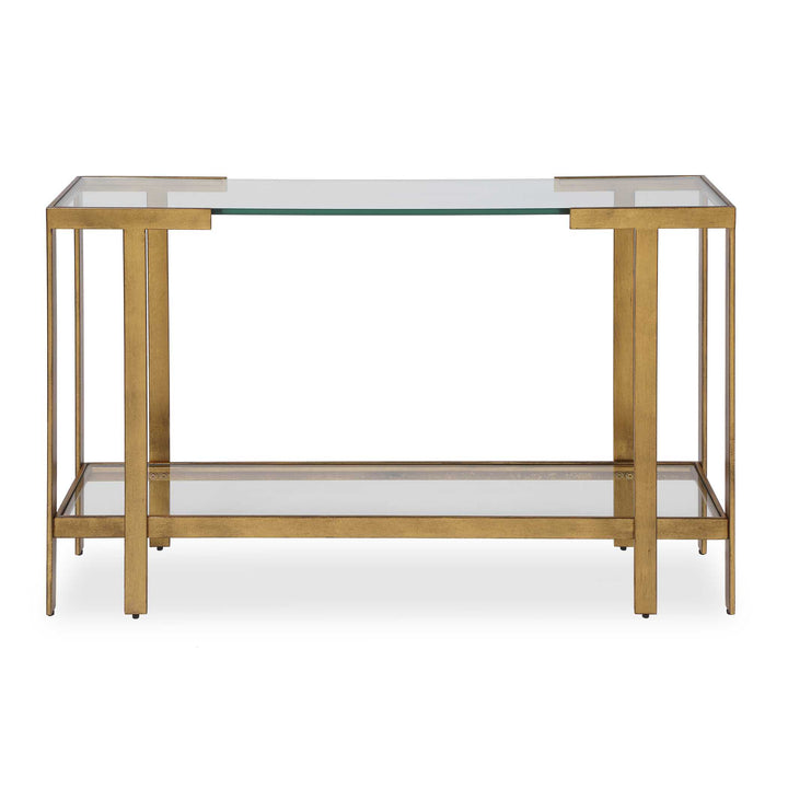 Kendrick Glass Console Table