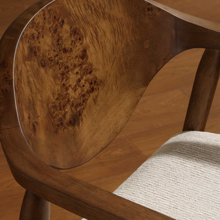Augusta Burl Dining Chair