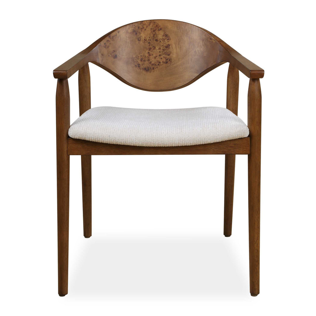 Augusta Burl Dining Chair
