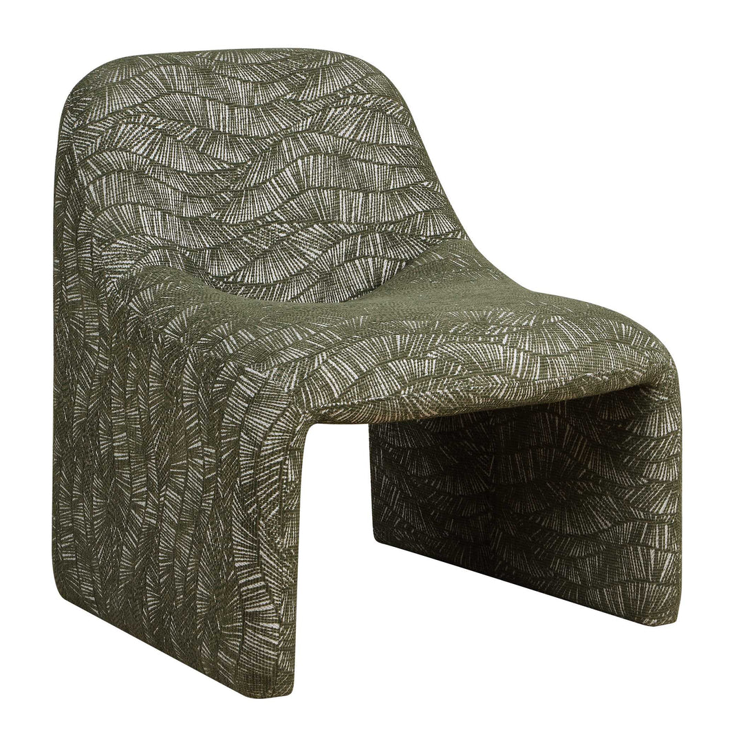 Menlo Olive Green Accent Chair